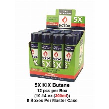 Kix 5x Ultra Refined Odorless Butane 300ml