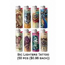 Bic Lighter Tattoo