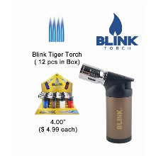 4 Inch Blink Tiger Torch 4 Flames