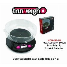 Truweight Vortex Digital Bowl Scale Vor 5k 1g