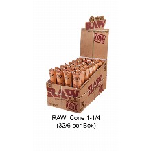 Raw Cone Classic 1 1 & 4 Size