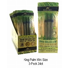King Palm 3 Slim Rolls