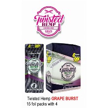 Twisted Hemp Grape Burst