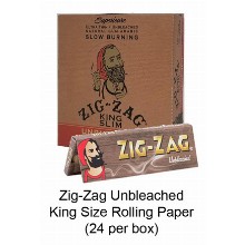 Zig Zag Unbleached King Size Rolling Paper