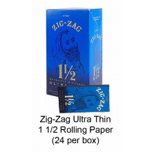 Zig Zag Ultra Thin 1 1 & 2 Rolling Paper