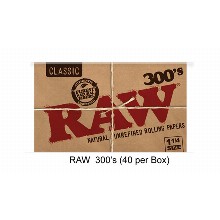 Raw 300 Inchs Paper