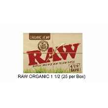 Raw Organic 1 1 & 2 Paper