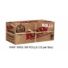 Raw King 3m Rolls