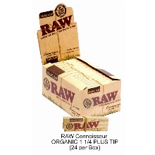 Raw Connoisseur Organic 1 1 & 4 Plus Tip