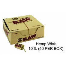 Raw Hemp Wick 10 Ft