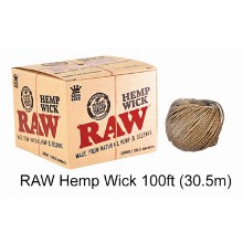 Raw Hemp Wick 100ft 30.5m