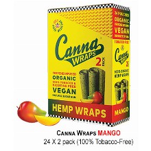 Canna Hemp Wraps mango