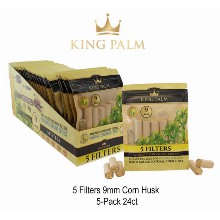 King Palm 9mm Corn Husk Filters