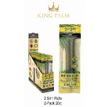 King Palm 2 Slim Rolls