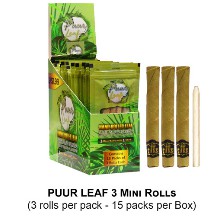 Puur Leaf 3 Mini Rolls