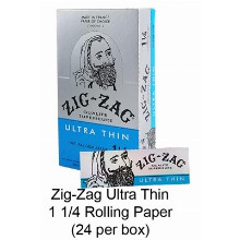 Zig Zag Ultra Thin 1 1 & 4 Rolling Paper