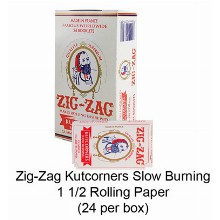 Zig Zag Kutcorners Slow Burning 1 1 & 4 Rolling Paper