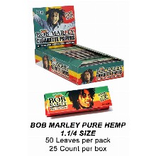 Bob Marley Pure Hemp 1 1 & 4 Size