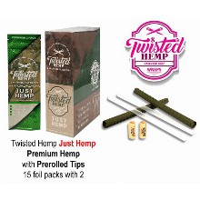 Twisted Hemp Just Hemp With Prerolled Tips