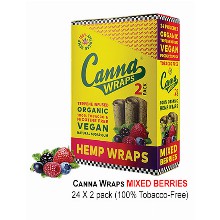 Canna Hemp Wraps Mixed Berries