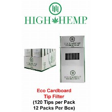 High Hemp Eco Cardboard Tip Filter
