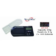 WeighMax Digital Pocket Scale Dx 650