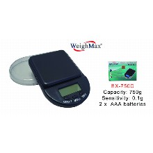 WeighMax Digital Pocket Scale Ex 750c