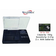WeighMax Pop out Tray Pocket Scale GTS 100