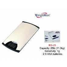 WeighMax Stainless Steel Kitchen Scale Iks 25