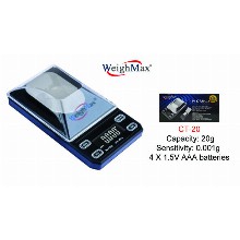 WeighMax Diamond Jewelry Digital Scale Ct 20