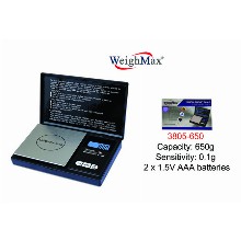 WeighMax Digital Pocket Scale 3805 650