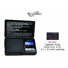 WeighMax Digital Pocket Scale Sm 650