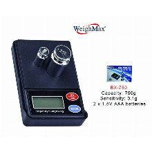 WeighMax Digital Pocket Scale Bx 750
