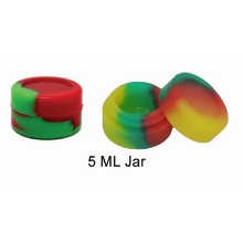 5 Ml Silicone Jar Assorted Colors