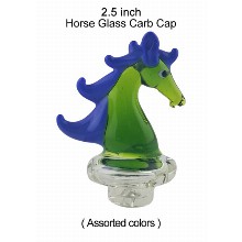 2.5 Inch Horse Glass Carb Cap