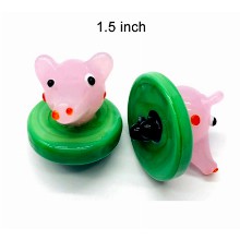 1.5 Inch Pig Glass Carb Cap