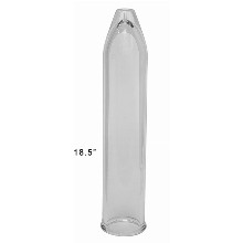18.5 Inch Glass Extraction Tube