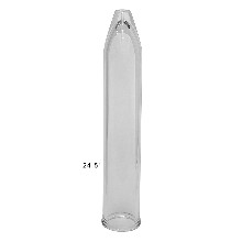 24.5 Inch Glass Extraction Tube