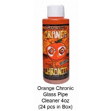 Orange Chronic Glass Pipe Cleaner 4oz