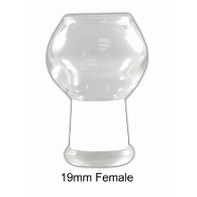 Clear Bowl Peace Female 19 mm