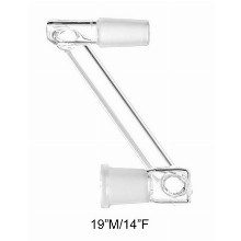 19 Inch & 14 Inch Drop Down Adapter M & F 2685