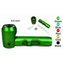 4 Inch Black Gold Red Blue Green Pyptek Pipe