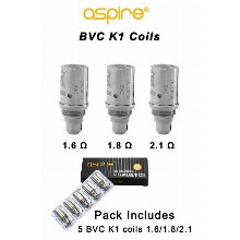 Bvc K1 Coils 1.6 Ohm 1.8ohm 2.1ohm