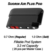 Suorin Air Plus Pod 0.7 Ohm 1.0 Ohm