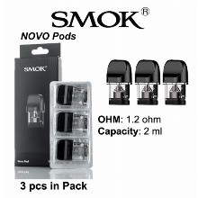 Smok Novo Pods 1.2 Ohm &  2 Ml