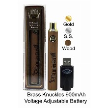 Brass Knuckles 900mah Voltage Adjustable Battery