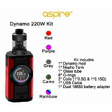 Aspire Dynamo 220w Kit 3906 1