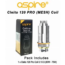 Cleito 120 Pro mesh Coil 0.12ohm & 60 75w