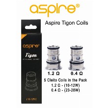 Aspire Tigon Coils 10 12w