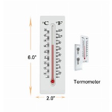 3 Inchx2 Inch Thermometer Hidden Safe